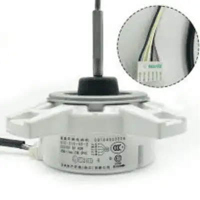 YFK-07903004-TS07 – 2 Pole Resin Packed Motor Single Shaft Mounting 2μF 450V Capacitance